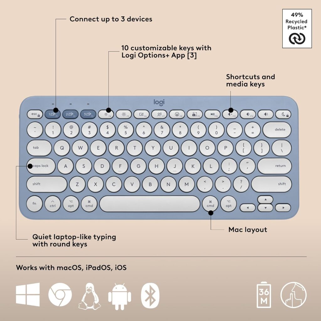 Logitech Pebble 2 keyboard mouse combo