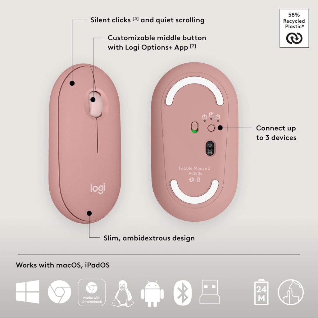 Logitech Pebble 2 keyboard mouse combo
